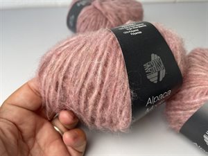 Alpaca moda alpakka og merinould - lækker gammelrosa